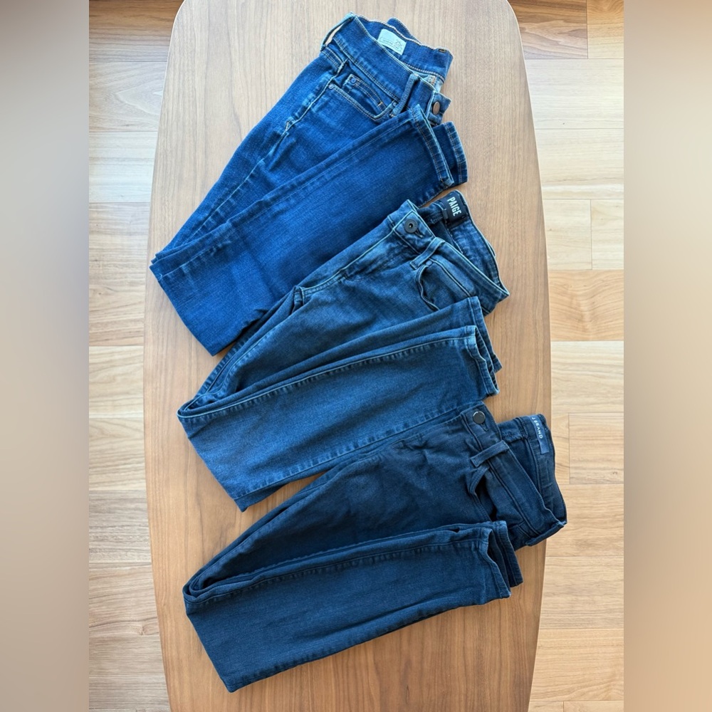 Paige + J Brand + Gap Skinny Jeans Size 27/25 Bundle